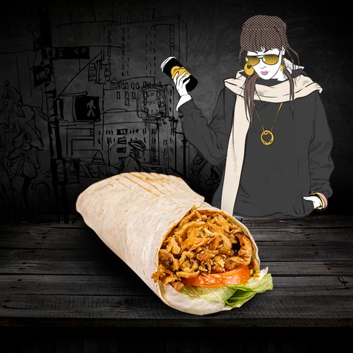 Photo du produit Wrap Le Spécial 🧨, non contractuelle