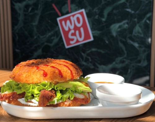 Photo du produit Burger Sushi poulet pané, non contractuelle