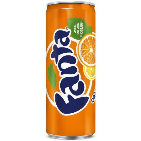Photo du produit Fanta orange 33cl, non contractuelle