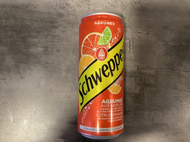 Photo du produit Schweppes Agrum' 33 cl, non contractuelle