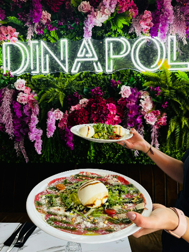 Photo du produit Carpaccio alla burrata, non contractuelle