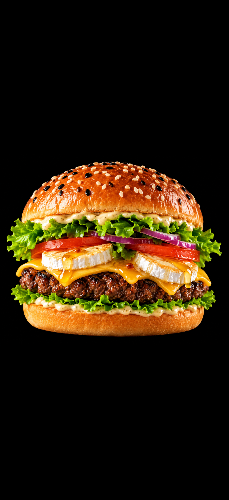 Photo du produit BURGER CHÈVRE MIEL, non contractuelle