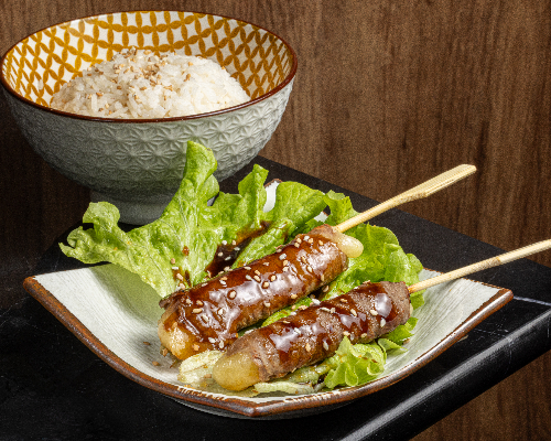 Photo du produit Yakitoris bœuf fromage, non contractuelle