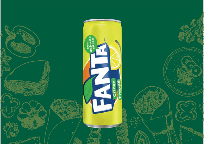Photo du produit Fanta Citron 33cl, non contractuelle