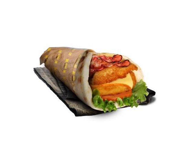 Photo du produit Naan Raclette Chicken seul, non contractuelle