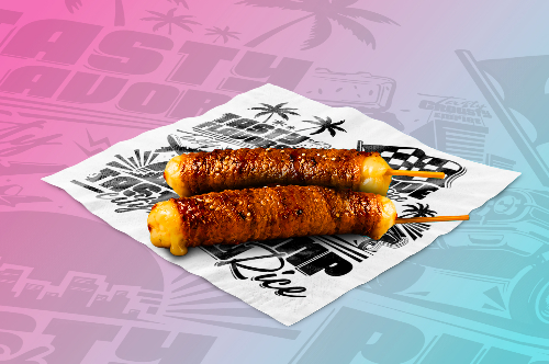 Photo du produit Yakitori de Boeuf x2, non contractuelle