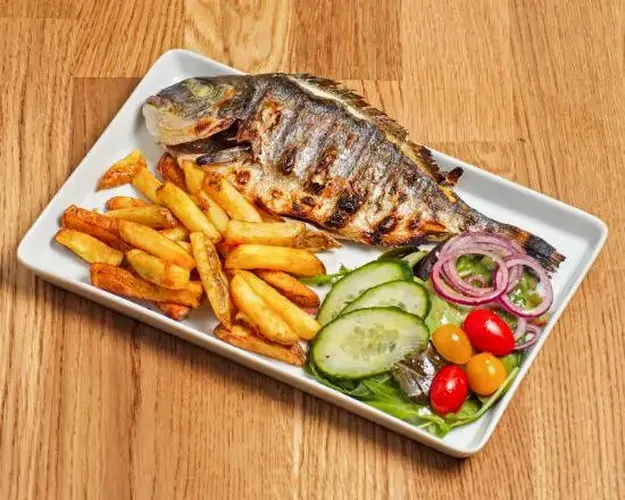 Photo du produit Assiette Daurade ⚓️, non contractuelle