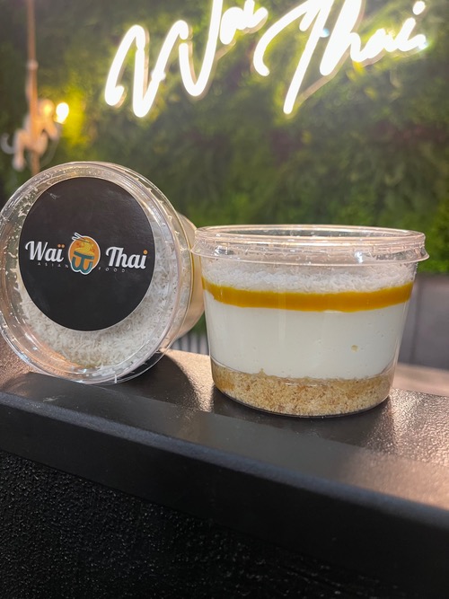 Photo du produit Cheese Cake Mangue, non contractuelle