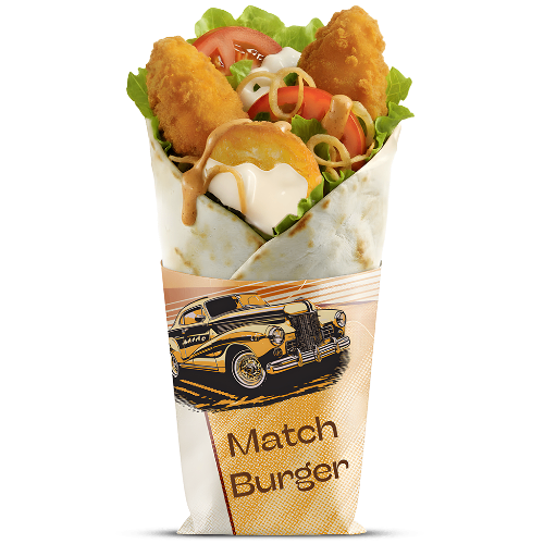 Photo du produit Wrap Chicken Spicy, non contractuelle