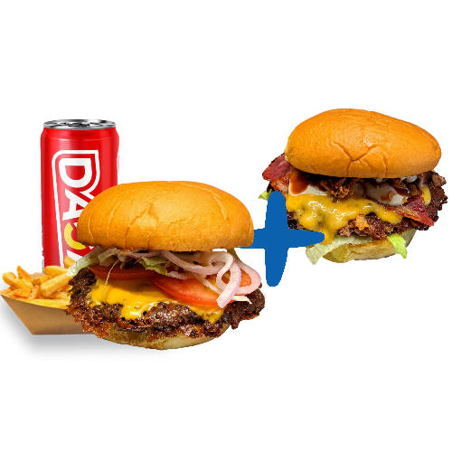 Photo du produit Menu Smash Classic, non contractuelle