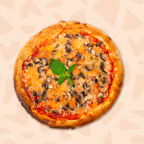 Photo du produit Pizza Margherita a funghi 🍄, non contractuelle