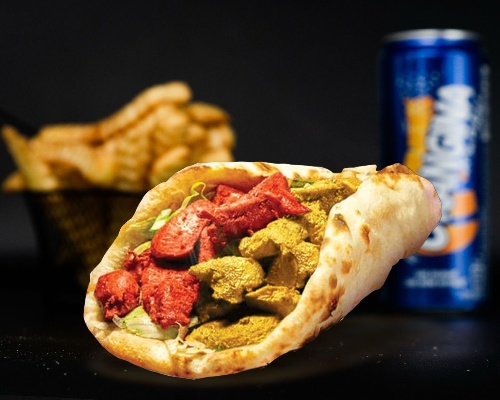 Photo du produit Menu Naan Mixte, non contractuelle