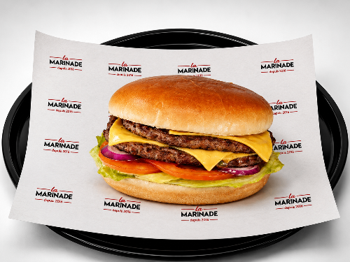 Photo du produit Double Burger, non contractuelle
