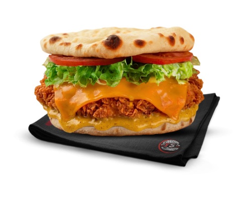 Photo du produit Naan Burger Le Bombay, non contractuelle