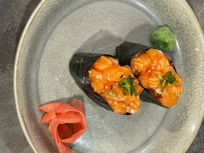 Photo du produit Sushi Tartare Saumon, non contractuelle