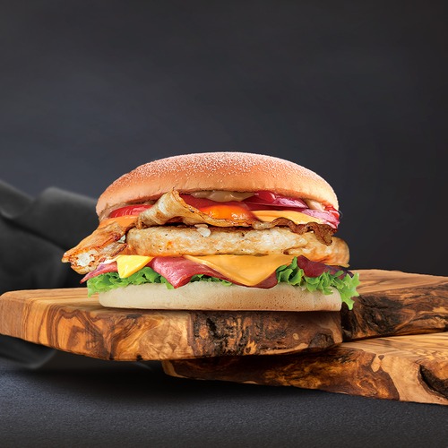 Photo du produit Magic Pollo's burger, non contractuelle