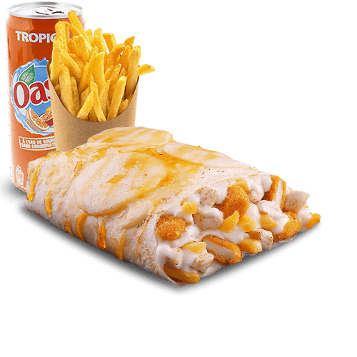 Photo du produit Menu Tacos Chèvre & Miel, non contractuelle