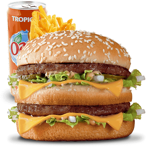 Photo du produit Menu Biggy Burger, non contractuelle