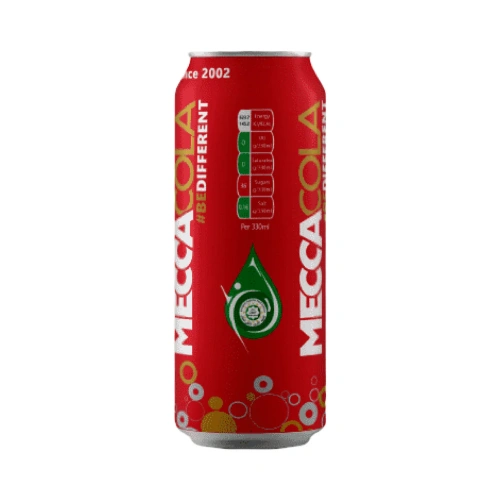 Photo du produit Mecca Cola 33cl #FreePalestine, non contractuelle