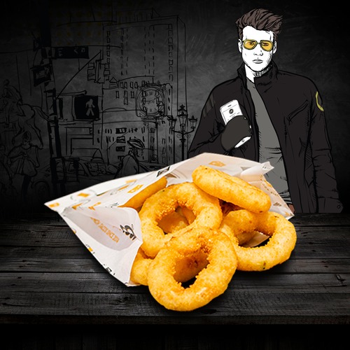 Photo du produit X5 Onion Rings 🧅, non contractuelle