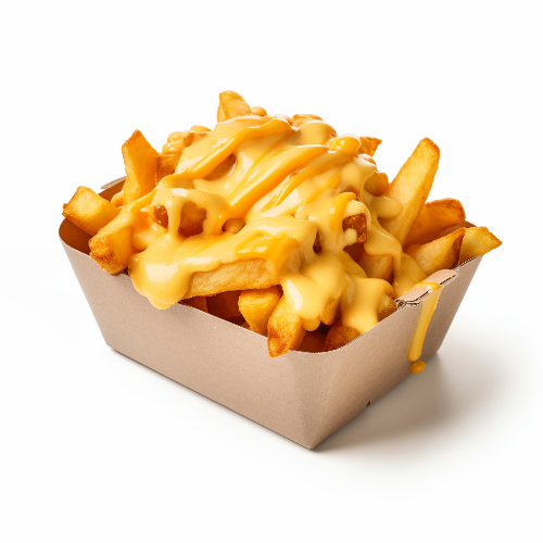 Photo du produit Frite sauce cheddar, non contractuelle
