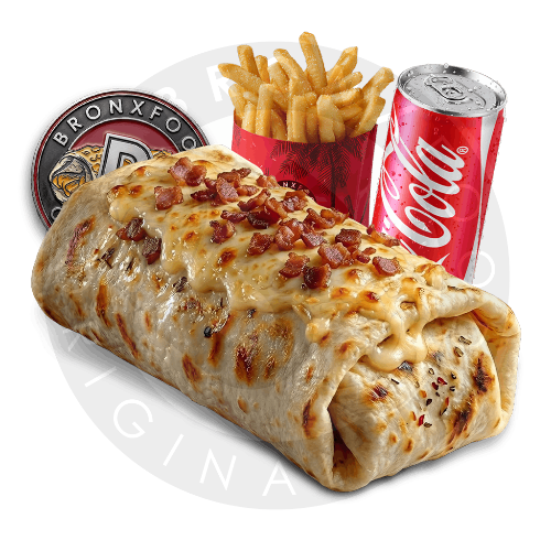 Photo du produit Menu fajita Bronx 🌯🍟🥤, non contractuelle