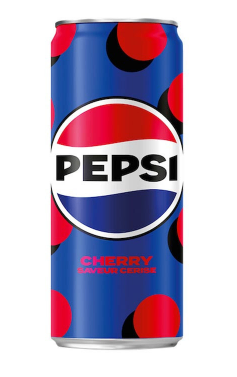 Photo du produit Pepsi cherry 33 cl, non contractuelle