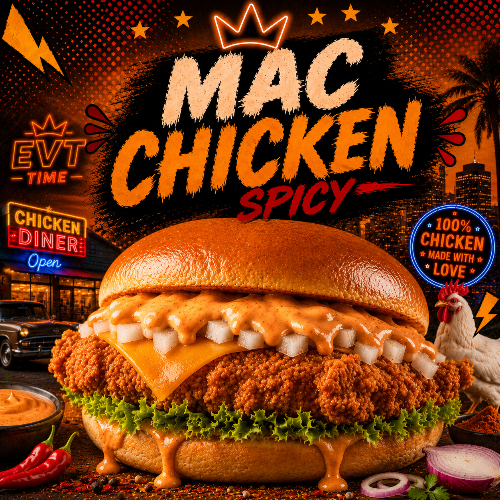 Photo du produit Mac Chicken SPICY 🌶️, non contractuelle