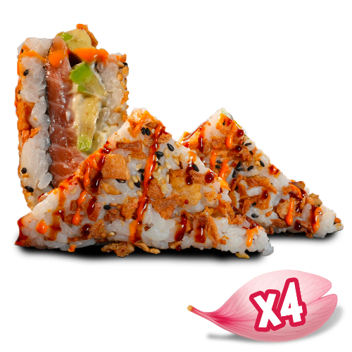 Photo du produit Triangle saumon cheese avocat, non contractuelle