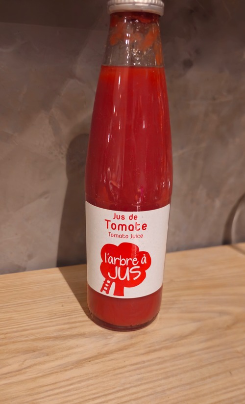 Photo du produit jus de tomate, non contractuelle