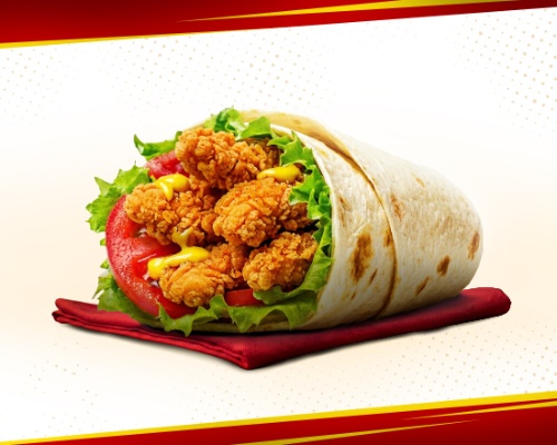 Photo du produit Wrap Tender ou Steak, non contractuelle