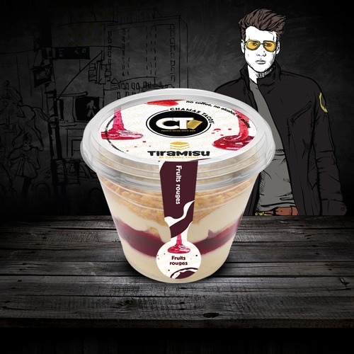 Photo du produit Tiramisu Fruits rouges, non contractuelle