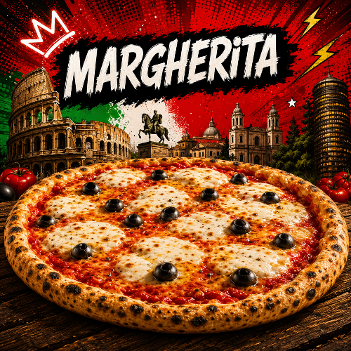 Photo du produit Marguarita Pizza, non contractuelle
