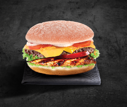 Photo du produit Menu Mega MixBurger, non contractuelle