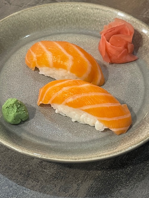 Photo du produit Sushi Saumon x2, non contractuelle