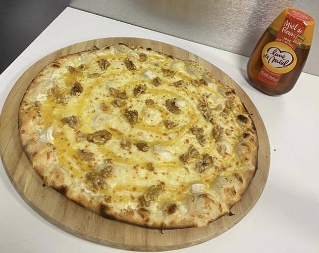 Photo du produit Pizza Chèvre Miel, non contractuelle