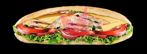 Photo du produit Menu sandwich escalope, non contractuelle