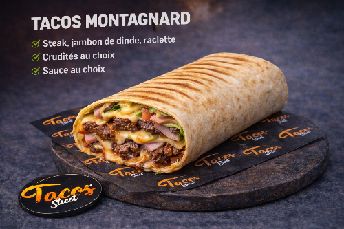 Photo du produit Tacos Le Montagnard seul, non contractuelle