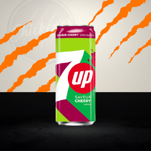Photo du produit 7Up Cherry 33cl, non contractuelle