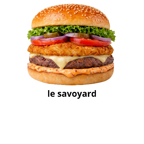 Photo du produit Le Savoyard Burger, non contractuelle