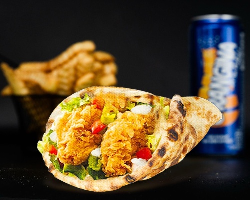 Photo du produit Menu Naan Tenders Max, non contractuelle