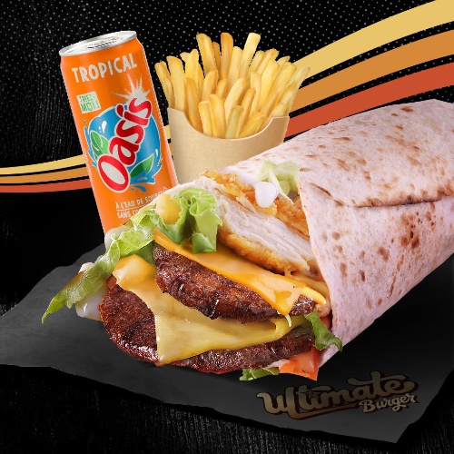 Photo du produit Menu Wrap Double Mix, non contractuelle
