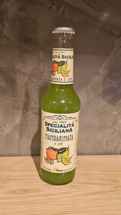 Photo du produit limonade mandarinata et lime, non contractuelle