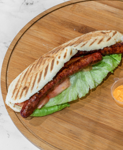 Photo du produit Merguez Sandwich, non contractuelle