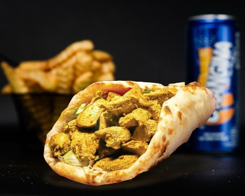 Photo du produit Menu Naan Curry, non contractuelle