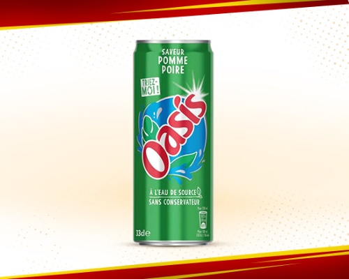 Photo du produit Oasis pomme poire 33 cl, non contractuelle