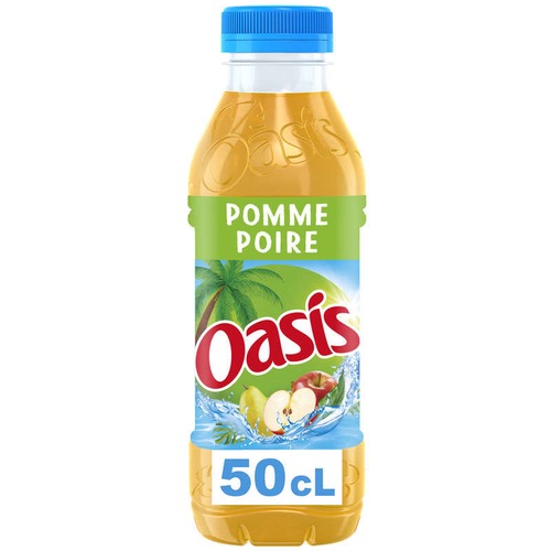 Photo du produit Oasis Pomme Poire 50cl, non contractuelle