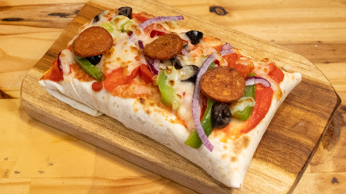 Photo du produit Le Gratiné aux Poivrons Olives et Chorizo, non contractuelle