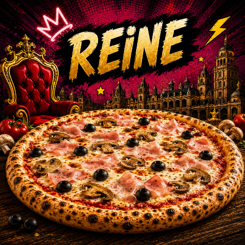 Photo du produit Reine Pizza, non contractuelle