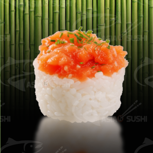 Photo du produit Tartare saumon épicé, non contractuelle
